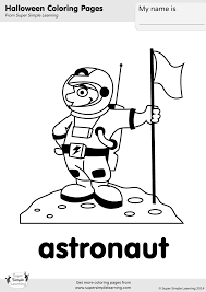 This is a digital & printable astronaut coloring book for kids or kindergarten students or you can sell it on amazon kdp. Astronaut Coloring Page Super Simple