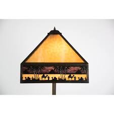 The beautiful and very beautifully made dragonfly tiffany table lamp with glass shade stained glass is a real very luxurious tiffany lamp inspired of nineteenth century's style. Mid 20th Century Meyda Tiffany Mission Style Camel Glass Floor Lamp Chairish