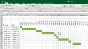 Das programm hat nahezu jeder computernutzer ohnehin installiert. Excel Gantt Diagramm Erstellen Bedingte Formatierung Balkenplan Projektplan Projektmanagament Youtube