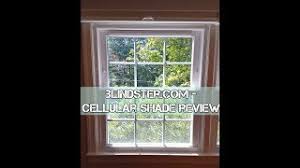 This is a soft because large blinds are difficult to raise and lower, the 2 on 1 headrail option allows two smaller. Blindster Review Cellular Shades Youtube