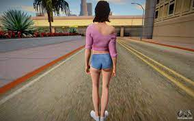 Tiffany Cox from Friday the 13th: The Game for GTA San Andreas