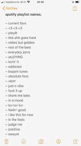 Pin On Spotify Names
