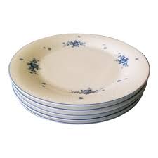 Maybe you would like to learn more about one of these? Noritake Blue Flowers Trim Design Dinner Plates Set Of 5 Chairish