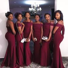 Aramata S Mermaid Bridesmaid Dresses Burgundy Bridesmaid Dresses Long Burgundy Bridesmaid Dresses