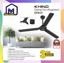 Tutorial step by step wiring pastikan wiring dengan betul supaya tidak berlaku litar pintas #doityourself. Kipas Siling Khind 613 Price Promotion May 2021 Biggo Malaysia