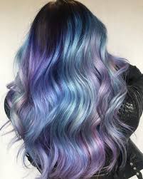 Aiming for a livelier, animated look this fall? 23 Incredible Examples Of Blue And Purple Hair In 2021