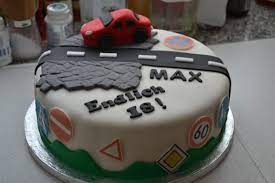 Geburtstag wünsche ich dir ganz viel glück. Endlich 18 The Big Sweet Cakery