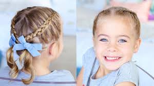 Here's the fact, if your toddler has a long hair either layered or a little straight, you have a full hand mum. Criss Cross Pigtails Toddler Hairstyles Cute Girls Hairstyles Youtube