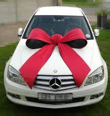 Simple Car Bow Wedding Car Decorations Wedding Car Car Bows