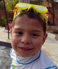 Pool Season Begins with My Polar Bear in His Underwear