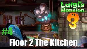Then he cleared out six haunted houses in 2013's dark moon. Luigi S Mansion 3 Walkthrough 04 Floor 2 Kitchen Youtube