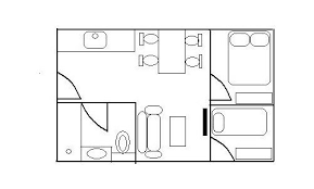 See pictures of master, small & square bedroom layouts for bed placement & furniture positioning to maximize your space. What Do You Think Of This Floor Plan For A Small Apartment Unit
