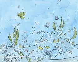 Maybe you would like to learn more about one of these? Under The Sea Underwater Ocean Illustrations Sea Drawing Ocean Illustration Sea Illustration