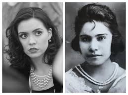 Erika Grace Moldenauer, and her great-grandmother Dolly Josephine Driving  Hawk Dewitt 1903-1925. Erika is the daughter of Ila Blacksmith Moldenauer.  Ila is the daughter of Joseph C Blacksmith 1920-1983 and Grace Dewitt