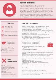 chronological resume template
