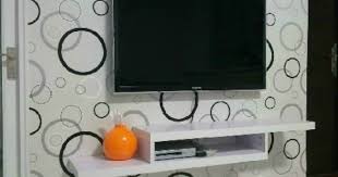 Tv Set Top Box Rack Wall Mount Wall Tv Cabinet Brief Diaphragn Shelf 54 36 Tv Wall Wall Mounted Tv Tv Cupboard