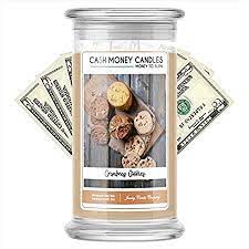 Amazon Com Cash Money Candles 2 2500 Inside Guaranteed Rare 2 Bill Large Long Lasting 21oz Jar All Natural Soy Candle Hand Poured Made In The Usa Family Owned Silver Bells Home Kitchen