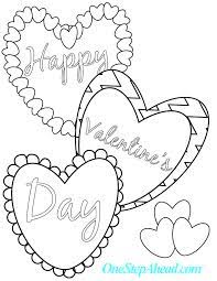 Happy Valentine S Day Free Kids Printable Coloring Sheet For Valentine S Day From One S Valentines Day Coloring Valentine Coloring Sheets Valentine Coloring