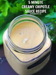 Easy Chipotle Sauce Recipe Chipotle Sauce Sauce Recipes Creamy Chipotle Sauce