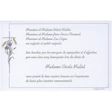 Quand la mort emporte un être cher, le réconfort de la famille et pour remercier tous ceux qui se sont associés à cette épreuve, nous vous proposons ces cartes de remerciements, sobre et élégante pour remercier de façon personnelle vos amis et. Carte Remerciement Deces Deuil Condoleances Obseques Buromac 670 005