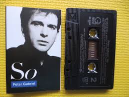 PETER GABRIEL, So, PETER Gabriel Tape, Peter Gabriel Album, 80s Rock C