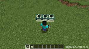 First you have to stay in one place place the first 11, one by one in each block, making sure they match the center of the frame, just like the blocks. How To Make An End Portal In Minecraft
