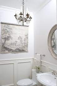 French Flair In A San Francisco Townhome Rustic Powder Room French Country Bathroom French Country Bedrooms