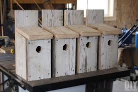 Bright white, wood tones and a touch of black. 10 Cute And Cozy Birdhouse Projects To Fill Your Garden With Joy And Lovely Songs Zoomzee Org