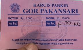 32 Gambar Karcis Parkir Motor Terbaik Lingkar Png