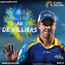 Challengers, just letting you know, i'm still the fastest cat around. 2 391 Likes 15 Comments Cpl T20 Cplt20 On Instagram Happy Birthday To The One And Only Mr360 Ab De Villiers Happybi Ab De Villiers Abs My Pictures