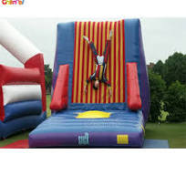 Outdoor Interactive Game Inflatable Climb Stick Suit Wall/Inflatable  Climbing Sticky Jumping Wall