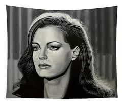Romy Schneider Tapestry by Paul Meijering