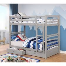 Enjoy free shipping on most. Twin Over Full Kids Emma Bunk Bed Gray Iohomes Target