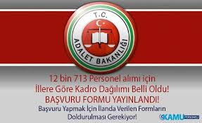 Adalet Bakanligi 12 Bin 713 Personel Alimi Icin 2019 Basvuru Formu Yayinlandi Adalet Bakanligi Ceza Ve Tevkifevleri Genel Mudurlugu Cte Illere Gore Kadro Dagilimi Belli Oldu