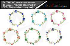 Download Christmas Set Wreath Graphic By Arcs Multidesigns Creative Fabrica SVG Cut Files