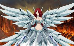 She also has an artificial right eye made. Erza Scarlet 2560x1600 Wallpaper Teahub Io