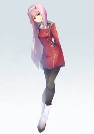 Zero Two Darling In The Franxx Full 2255567 Png 2 480 3 507 Pixels