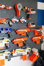 This puts users at a tactical disadvantage, rendering them helpless in the event of an empty magazine. Nerf Wall Pegboard Storage Sugar Bee Crafts