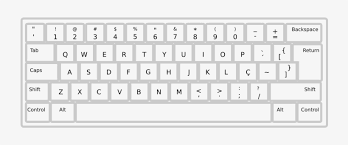Discover free hd keyboard png images. Medium Image Computer Keyboard Clipart Black And White Free Transparent Png Download Pngkey