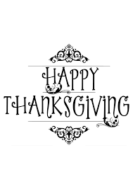 The png image provided by seekpng is high quality and free unlimited download. Ornamental Happy Thanksgiving Black And White Clipart Free Svg File Svgheart Com