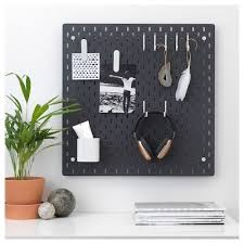 Skadis Pegboard Combination White 30 X4 X22 Shop Online Or In Store Ikea Home Office Setup Game Room Design Gaming Room Setup