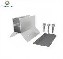 Solar Panel Mounting Bracket L Feet Set Includes Mid Clamp Kit End Clamp Kit Rail Splice,rail for Trapezoidal Roof