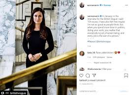 Find all the details about sanna marin's wedding here. Sanna Marin Nakyvasti Voguessa Prehelsinki Fi