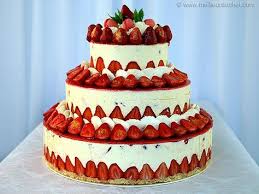 Fraisier Facon Wedding Cake Recipe Strawberry Wedding Cakes Wedding Cake Recipe Wedding Strawberries