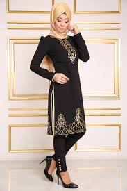 En Guzel Tesettur Tunik Pantolon Kombinleri Moda Moda Stilleri Tunik