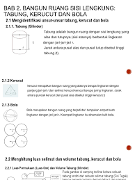 Kumpulan soal bangun ruang sisi lengkung pdf. Bangun Ruang Sisi Lengkung