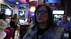 Julie Schoenherr reacts to election win