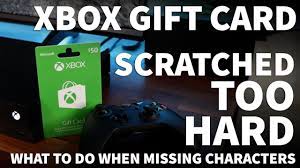 All you have to do is choose the value of your gift card and wait a moment for the generator to find unused gift card on the xbox server. Xbox Gift Card Scratched Too Hard Can T Redeem Xbox Gift Card Code Scratched Off Code Characters Youtube