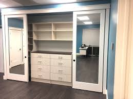 The cost to build a closet is between $17 and $30 per square foot. Closet Doors Installation Mirror Sliding Bifold Replacements