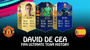 91 rated de gea fifa 19 goalkeeper review подробнее. David De Gea Fifa Ultimate Team History Fifa 11 Fifa 18 Youtube